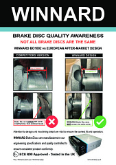 NOT ALL BRAKE DISCS ARE THE SAME